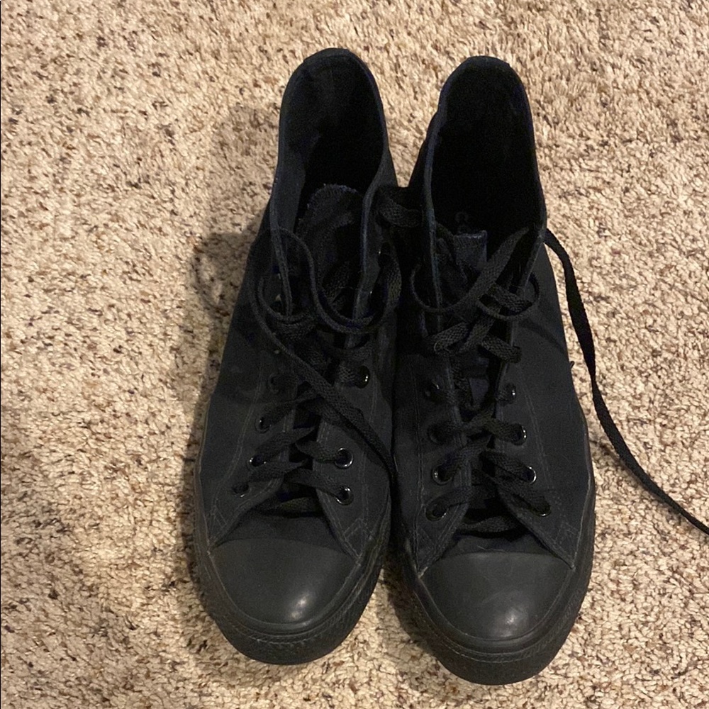 Converse Black High-Top Sneakers